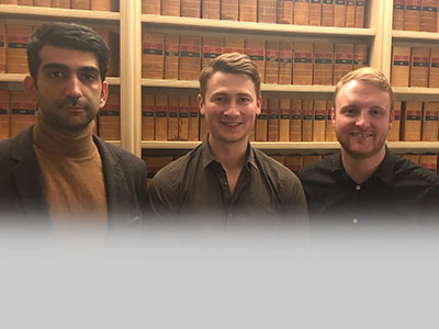 Sigma Capital – new recruits Kiarash, Jack and Alec 