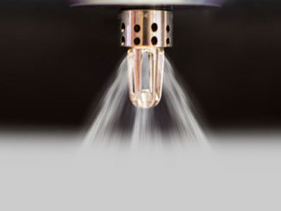 Sprinkler used for fire safety in high rise buildings