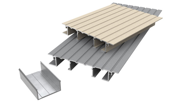 aluminium decking