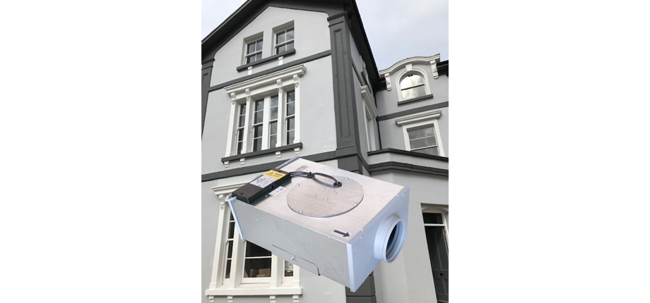 Microbox low energy ventilation