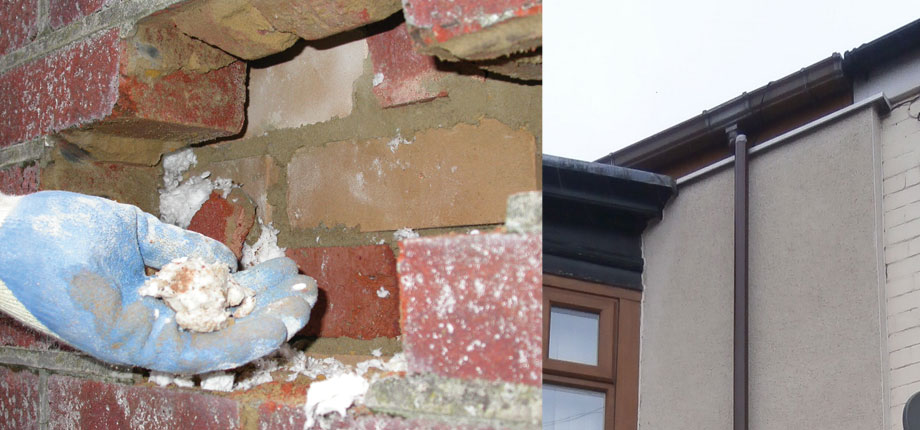 cavity wall insulation projects
