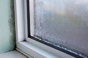 Condensation on a window