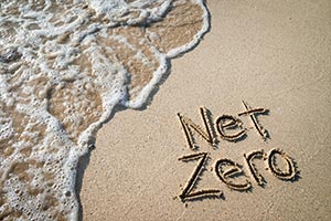 net zero in sand