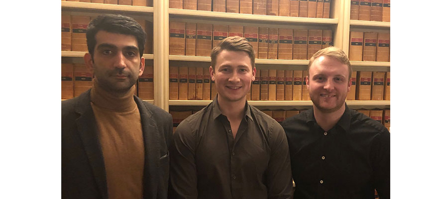 Sigma Capital – new recruits Kiarash, Jack and Alec 