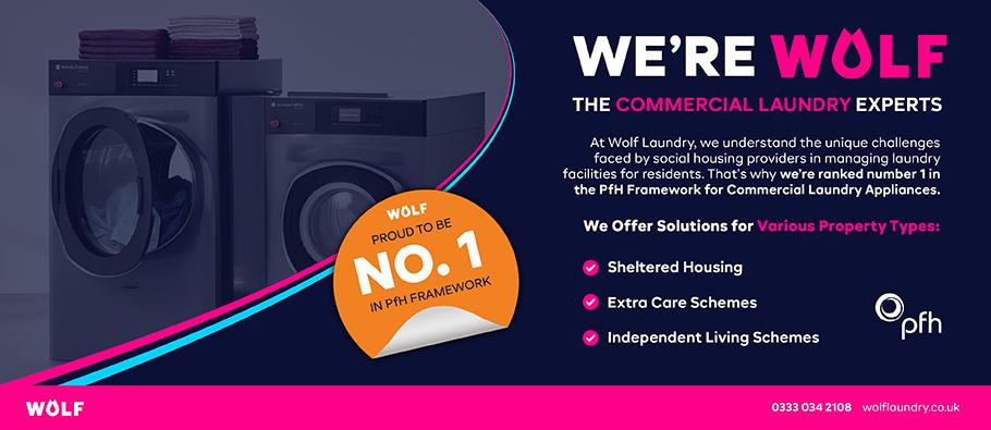 We're Wolf - The Commercial Laundry Experts